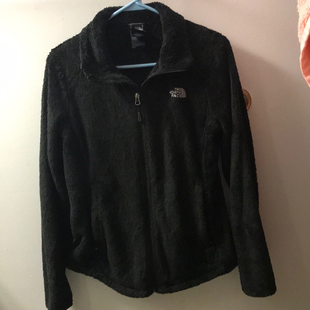 The North Face black fleece jacket